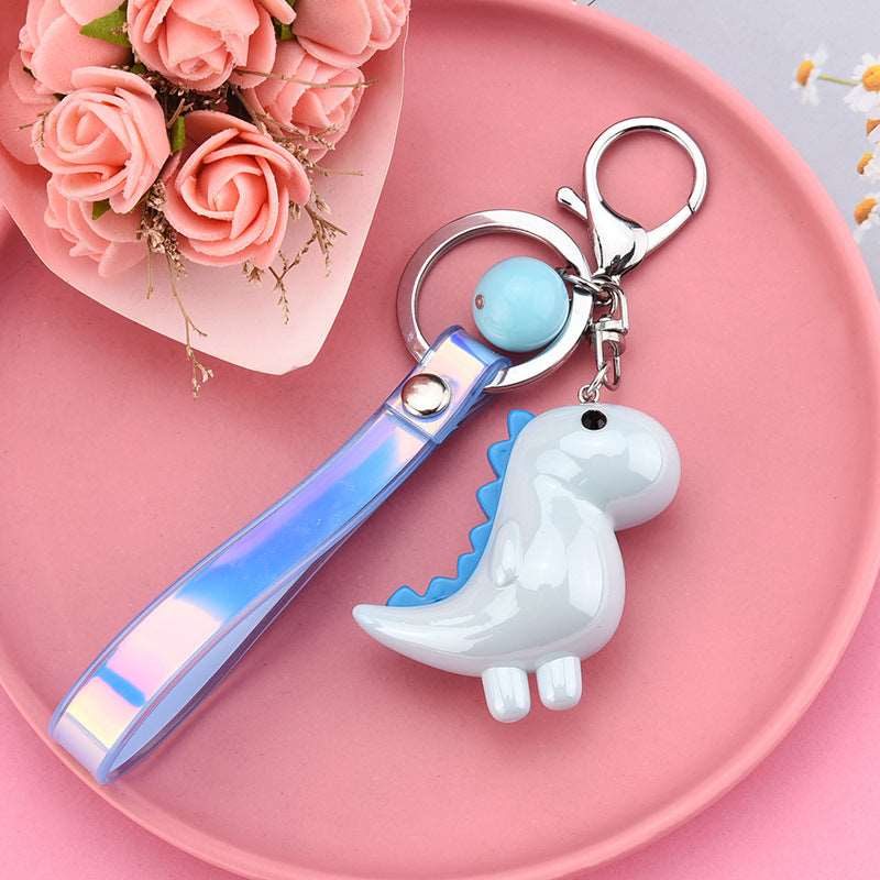 Kawaii Dinosaur Metal Acrylic Keychain Wakaii