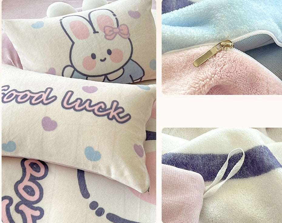 Dreamy Night Kawaii Bedding Sets Wakaii