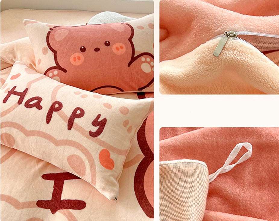 Dreamy Night Kawaii Bedding Sets Wakaii