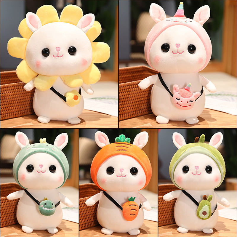 Kawaii Dress Rabbit Plushies Wakaii