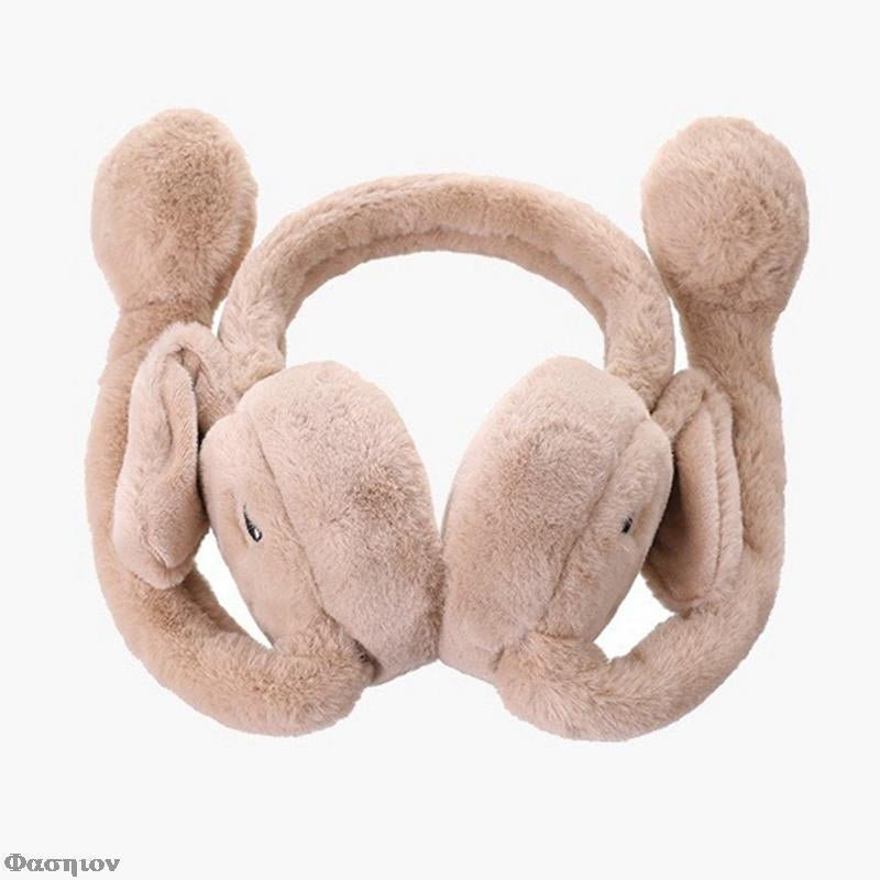 Kawaii Flappy Bunny Earmuffs Wakaii