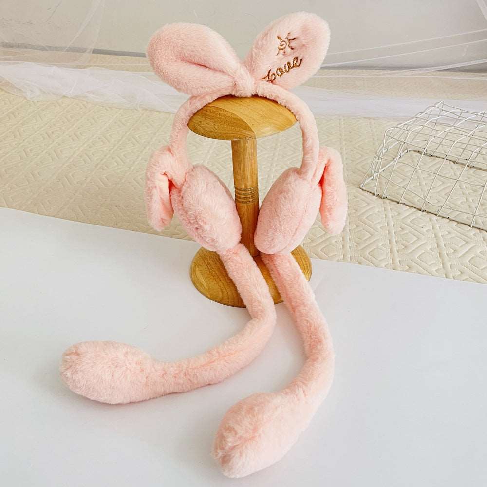 Kawaii Flappy Bunny Earmuffs Wakaii