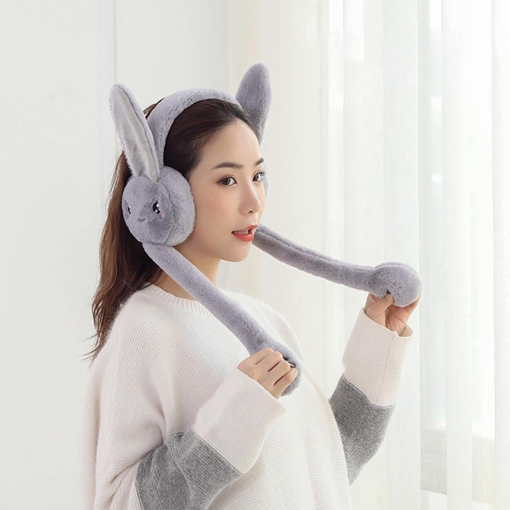 Kawaii Flappy Bunny Earmuffs Wakaii