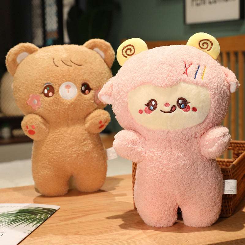 Kawaii Fluffy Animal Mascot Plushies Wakaii