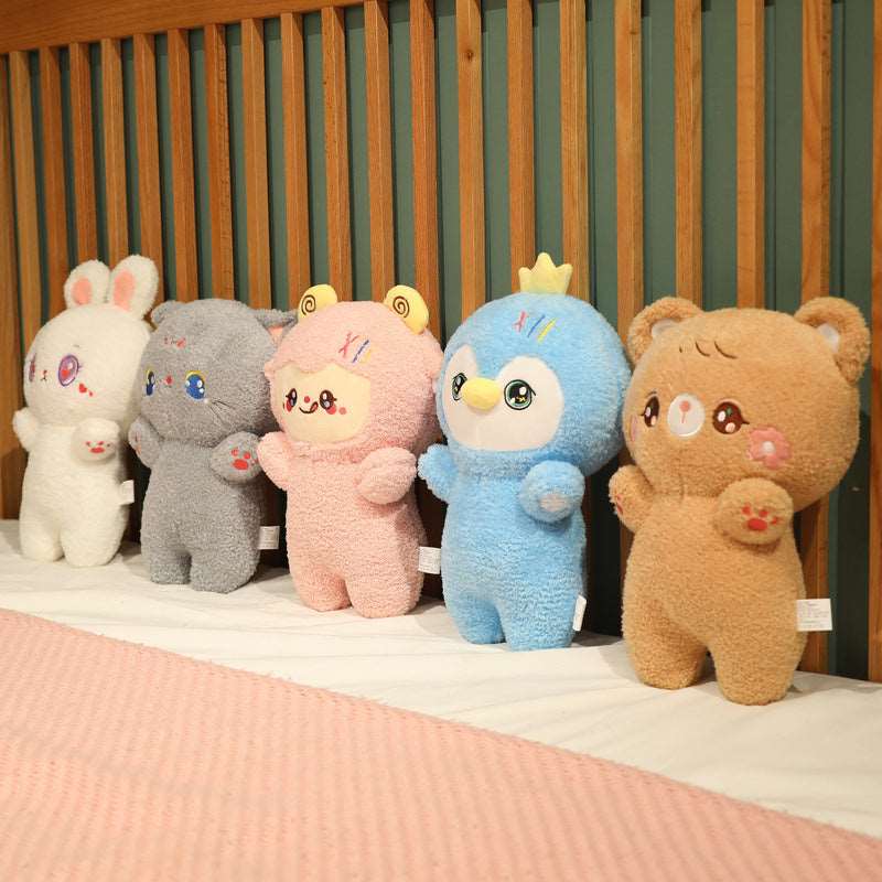 Kawaii Fluffy Animal Mascot Plushies Wakaii