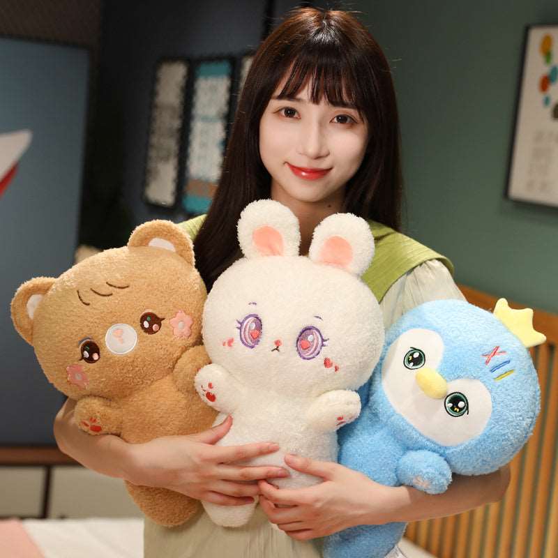 Kawaii Fluffy Animal Mascot Plushies Wakaii