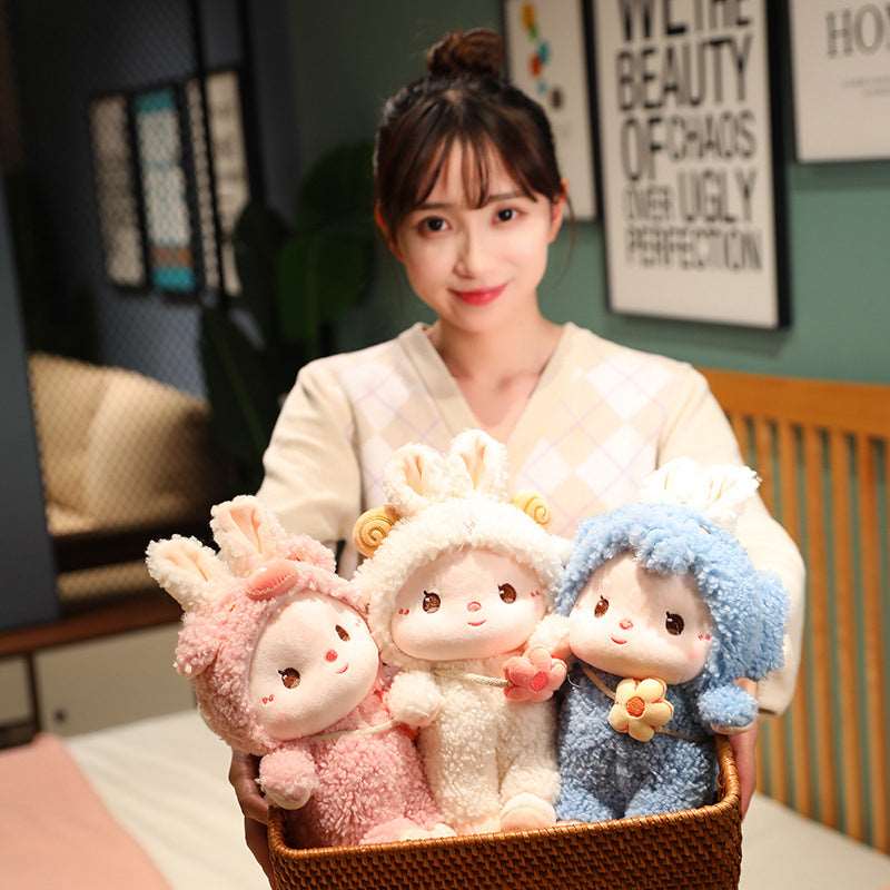 Kawaii Fluffy Bunny Plushies Wakaii