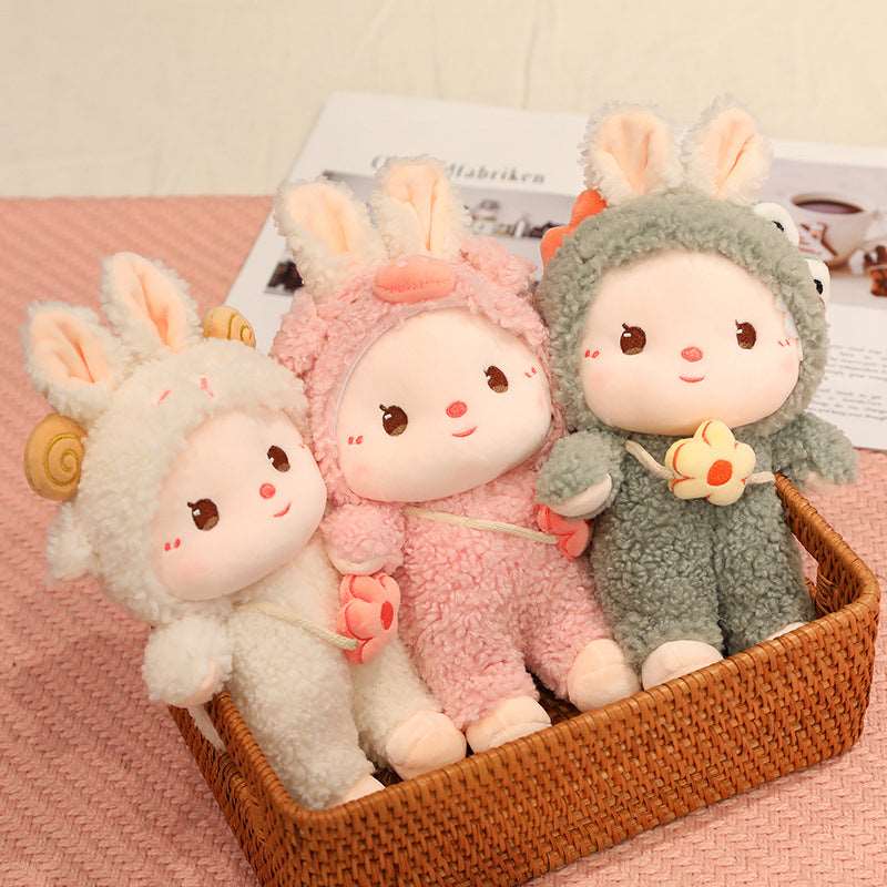 Kawaii Fluffy Bunny Plushies Wakaii