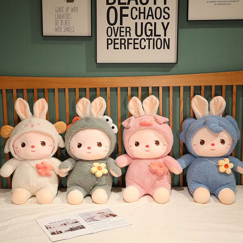 Kawaii Fluffy Bunny Plushies Wakaii