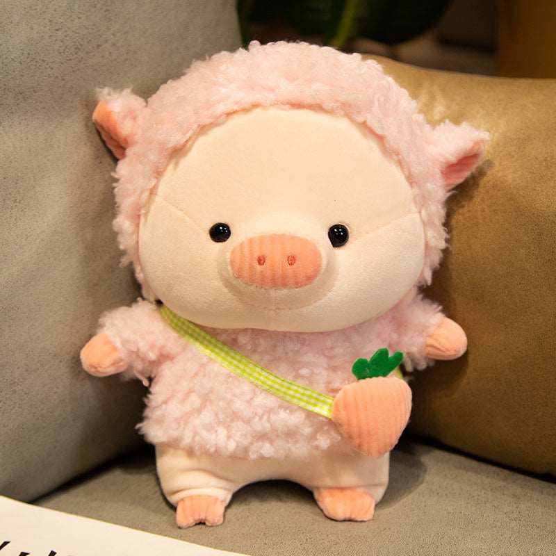 Kawaii Fluffy Cosplay Piggie Plushies Wakaii