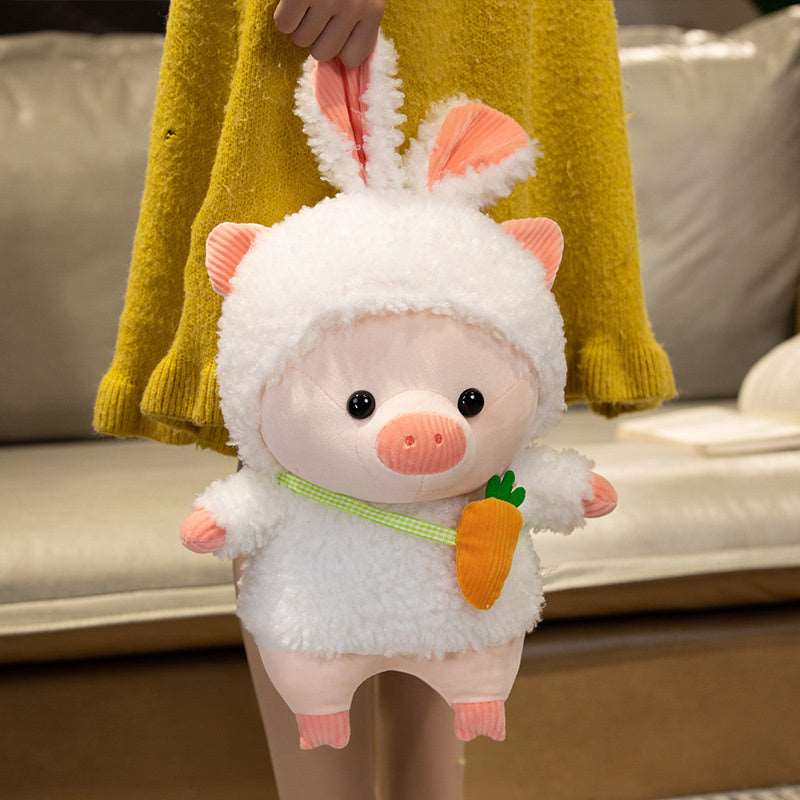 Kawaii Fluffy Cosplay Piggie Plushies Wakaii