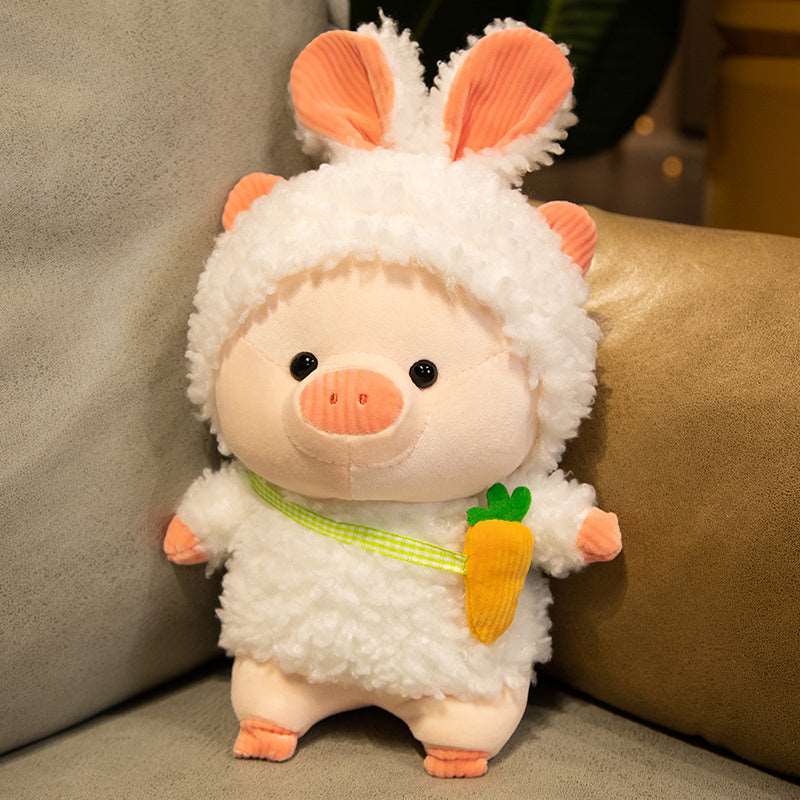 Kawaii Fluffy Cosplay Piggie Plushies Wakaii