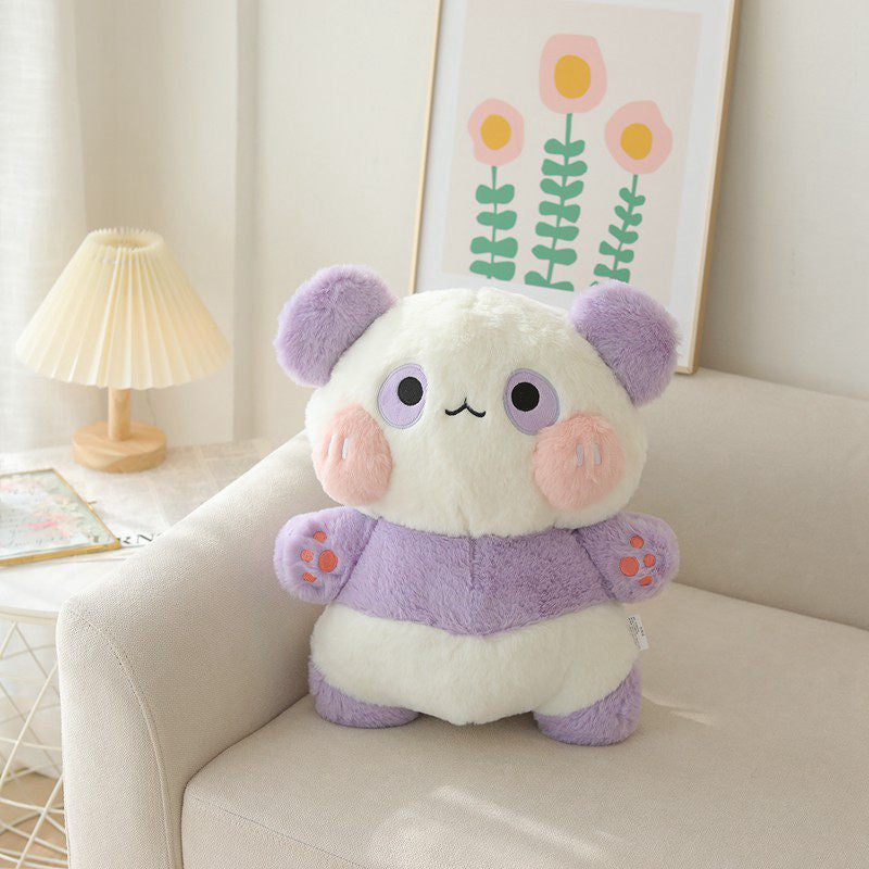 Kawaii Fluffy Panda Plushies Wakaii