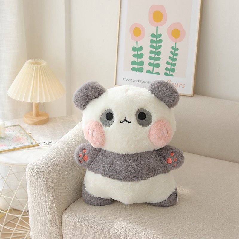 Kawaii Fluffy Panda Plushies Wakaii