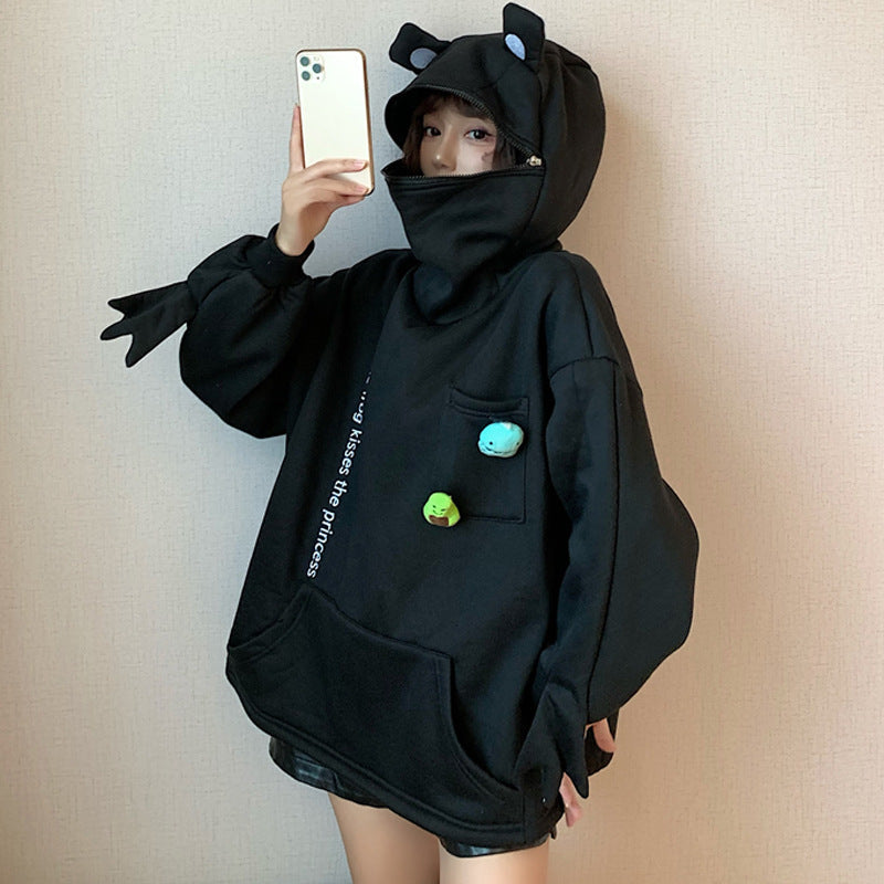 Kawaii Frog Hoodie Wakaii