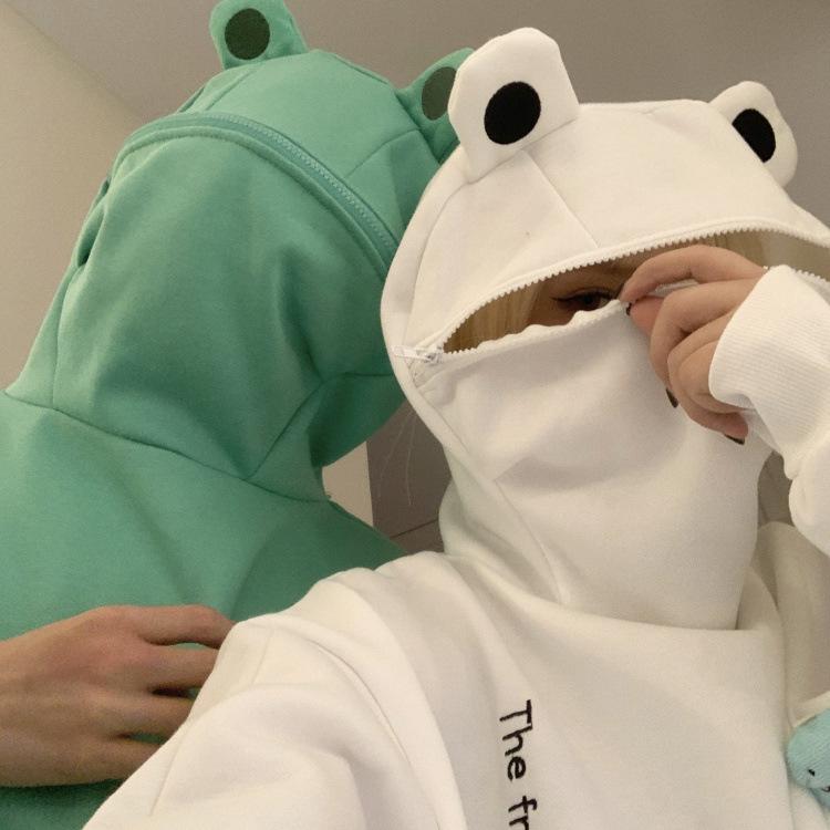 Kawaii Frog Hoodie Wakaii