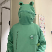 Kawaii Frog Hoodie Wakaii