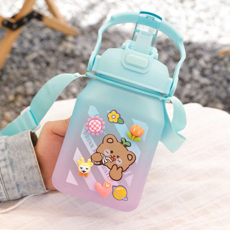 Kawaii Frosted Water Bottles Wakaii