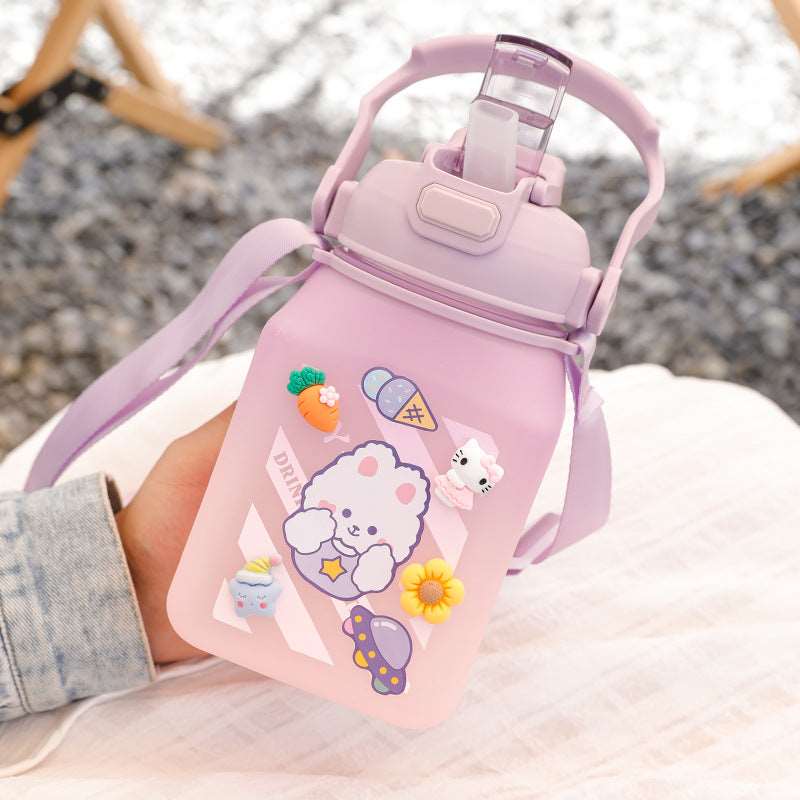 Kawaii Frosted Water Bottles Wakaii