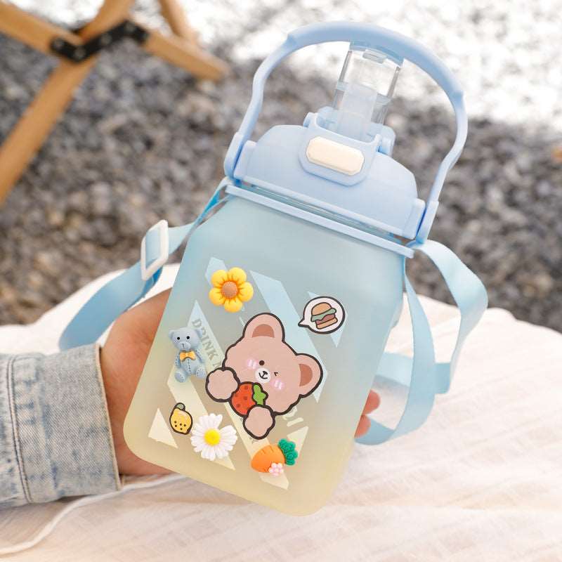 Kawaii Frosted Water Bottles Wakaii