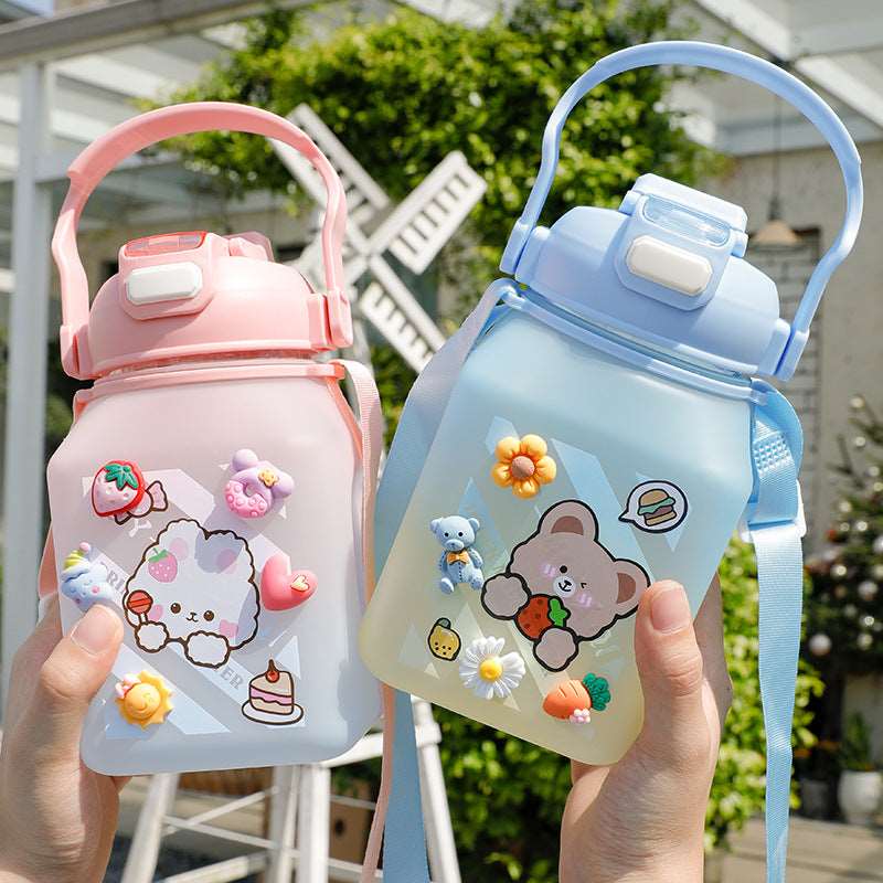 Kawaii Frosted Water Bottles Wakaii