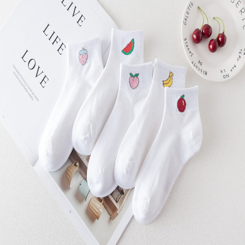 Kawaii Fruit-tastic Socks Collection Wakaii