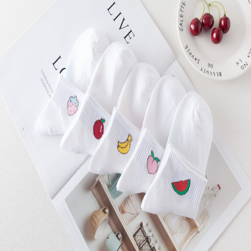 Kawaii Fruit-tastic Socks Collection Wakaii