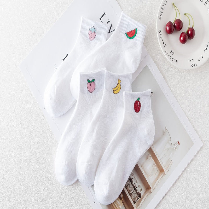 Kawaii Fruit-tastic Socks Collection Wakaii