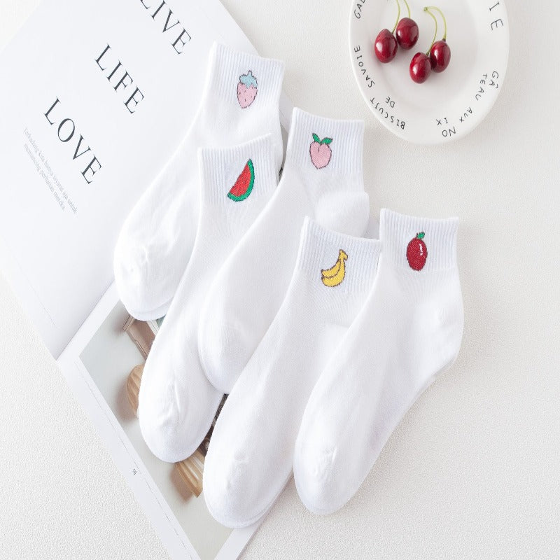 Kawaii Fruit-tastic Socks Collection Wakaii
