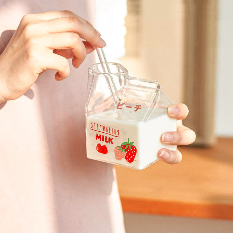 Kawaii Fruity Milk Carton Cups Wakaii