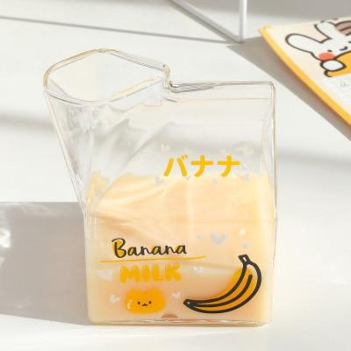 Kawaii Fruity Milk Carton Cups Wakaii