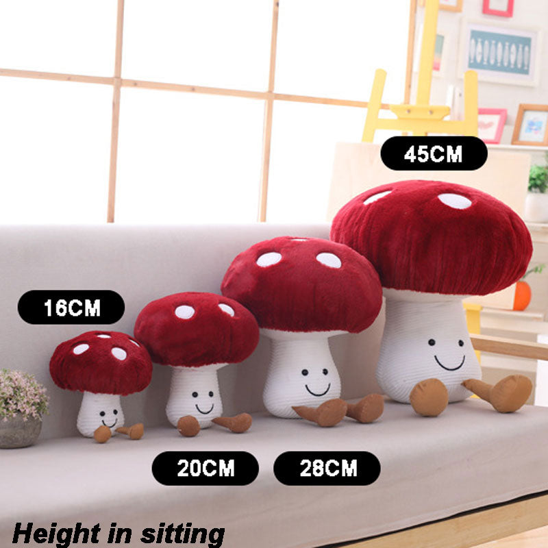Kawaii Fungi Family Plushies Wakaii