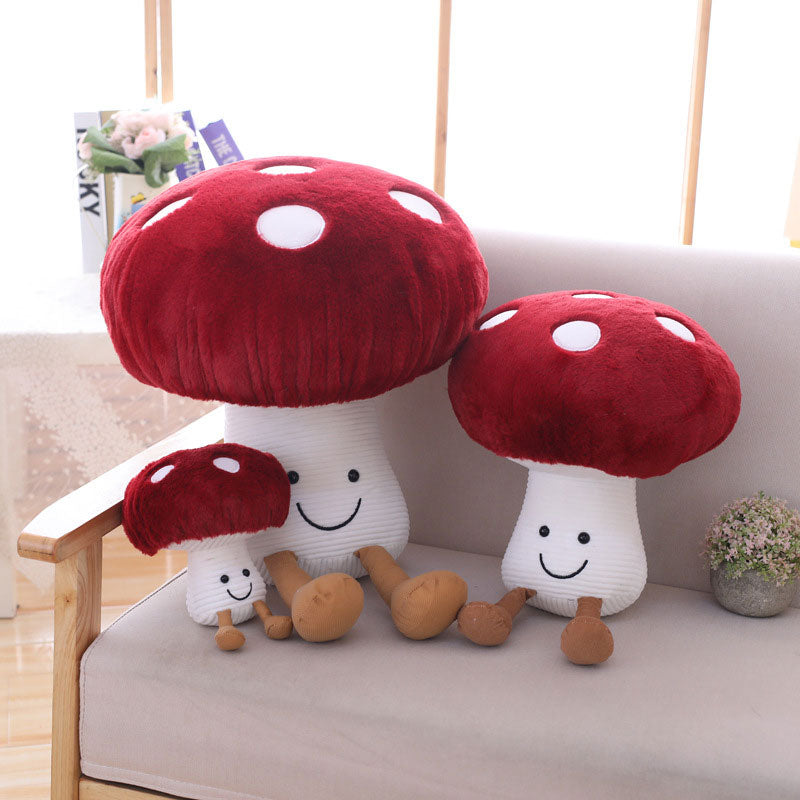 Kawaii Fungi Family Plushies Wakaii