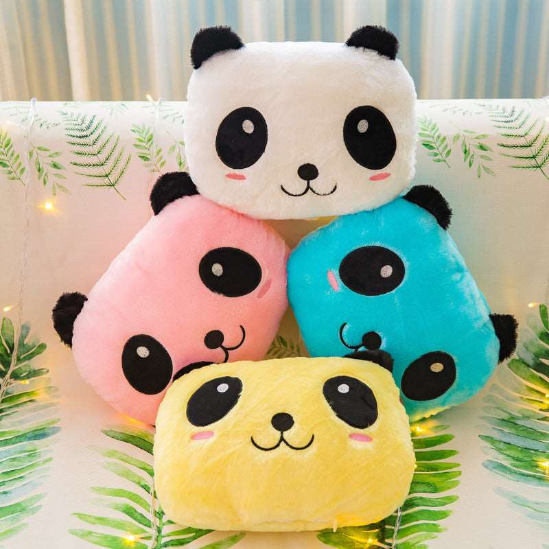 Kawaii Glowing Panda Cushions Wakaii