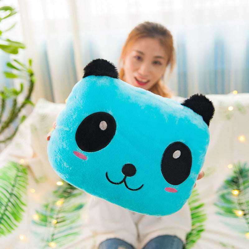 Kawaii Glowing Panda Cushions Wakaii