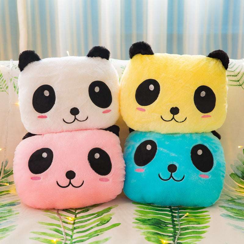 Kawaii Glowing Panda Cushions Wakaii