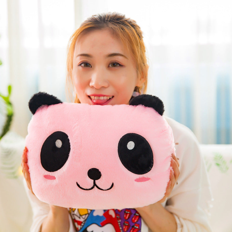 Kawaii Glowing Panda Cushions Wakaii