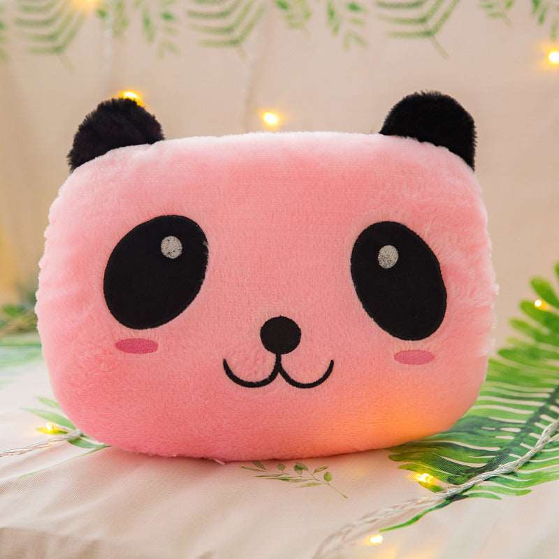 Kawaii Glowing Panda Cushions Wakaii