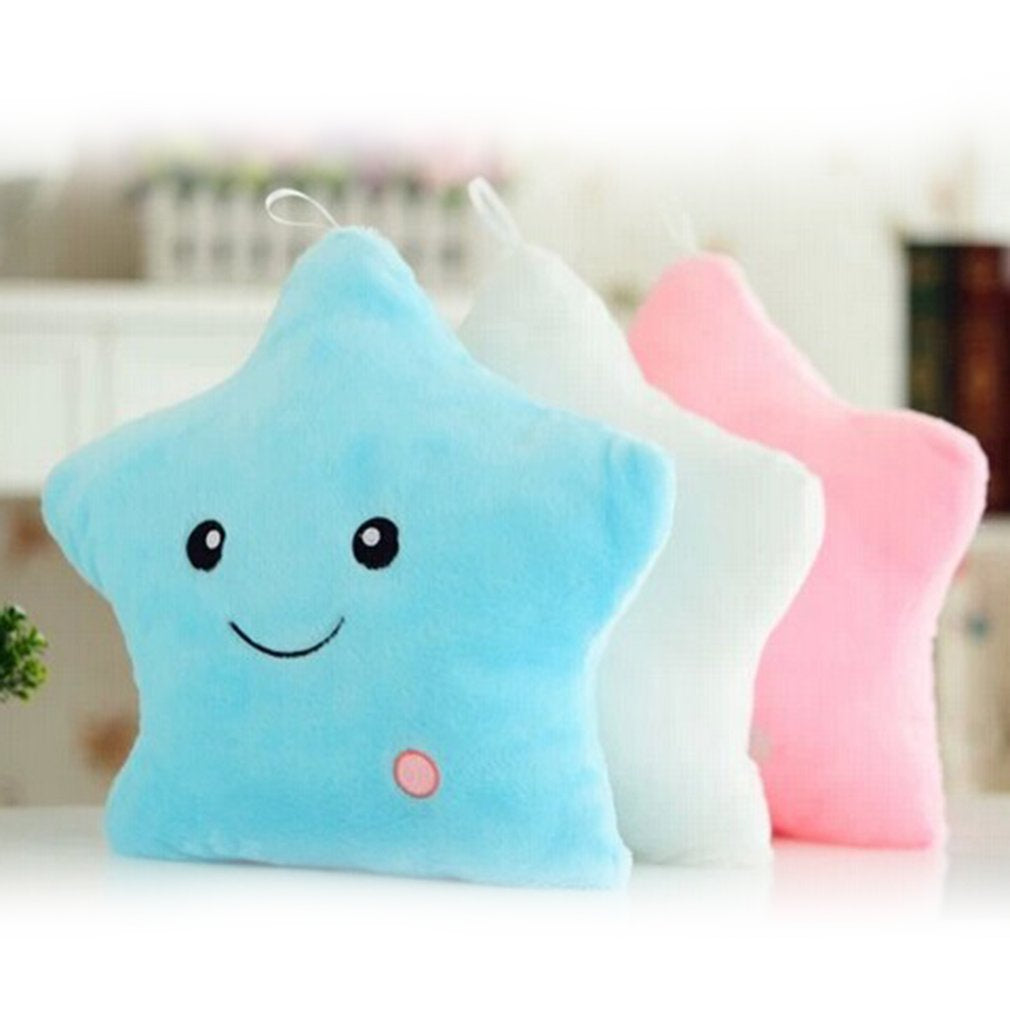 Kawaii Glowing Star & Heart Cushions Wakaii