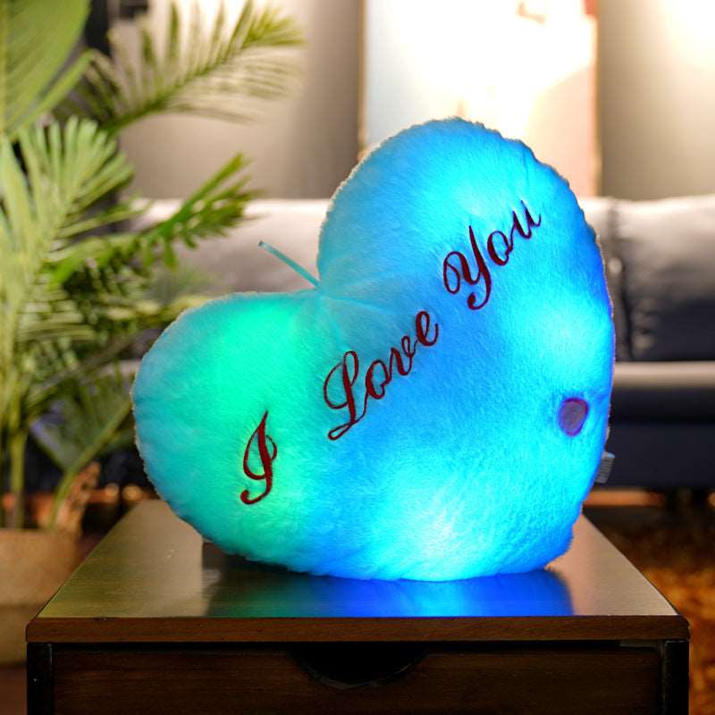 Kawaii Glowing Star & Heart Cushions Wakaii