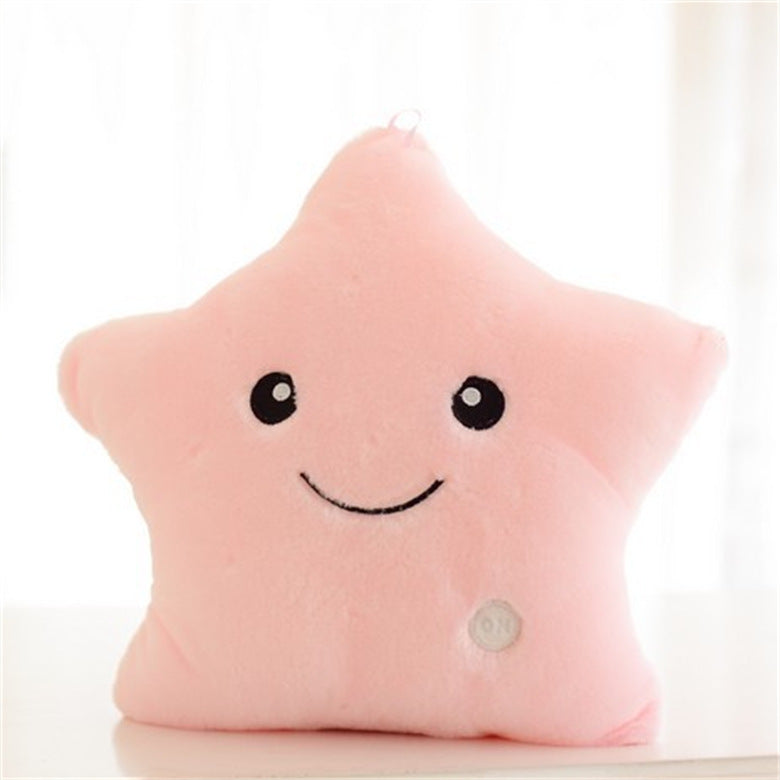 Kawaii Glowing Star & Heart Cushions Wakaii