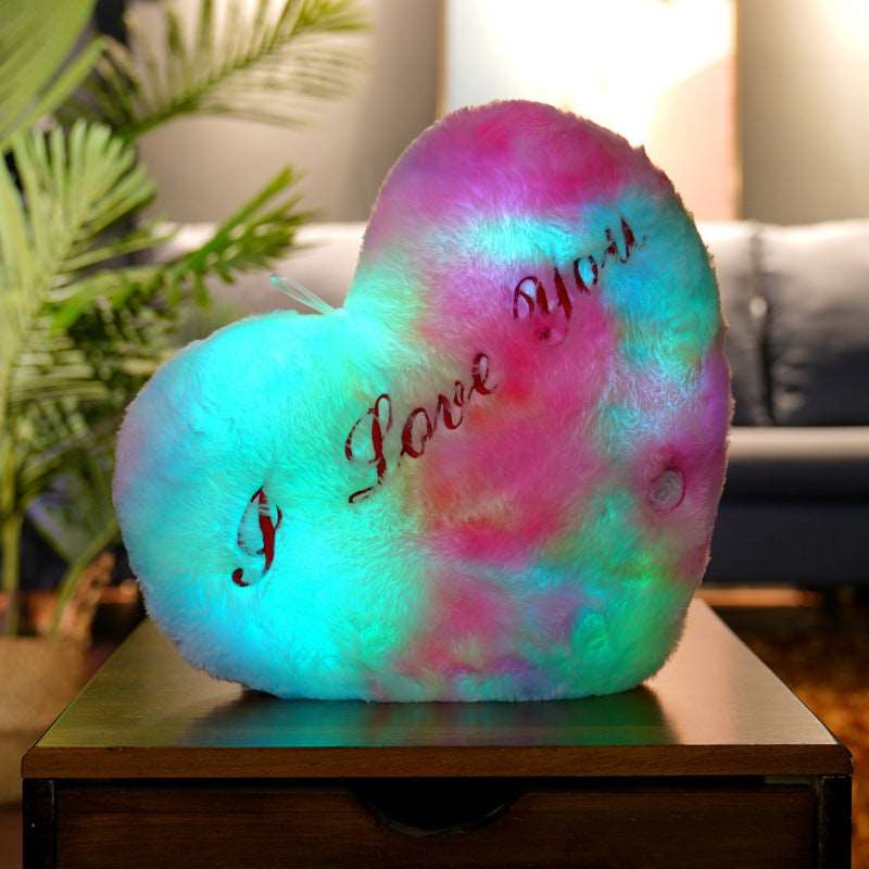 Kawaii Glowing Star & Heart Cushions Wakaii
