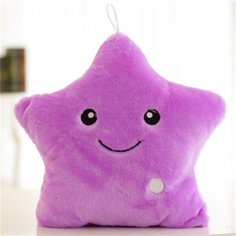 Kawaii Glowing Star & Heart Cushions Wakaii