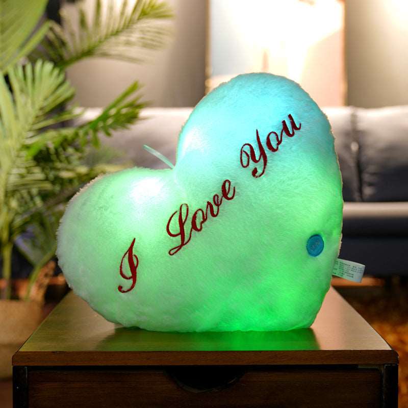 Kawaii Glowing Star & Heart Cushions Wakaii