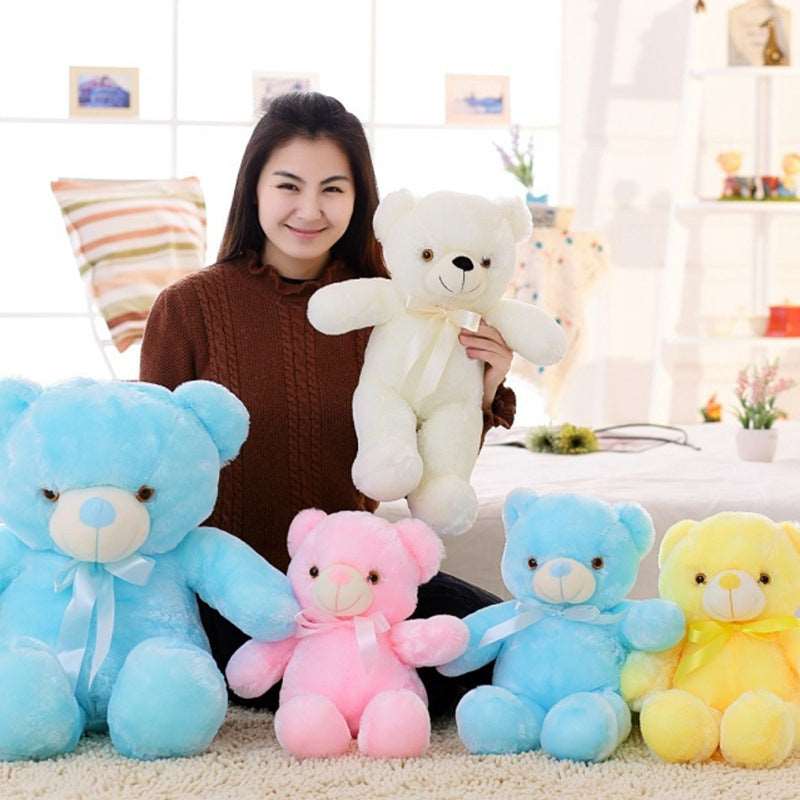 Kawaii Glowing Teddy Bear Plushies Wakaii