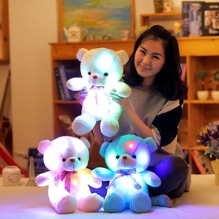 Kawaii Glowing Teddy Bear Plushies Wakaii