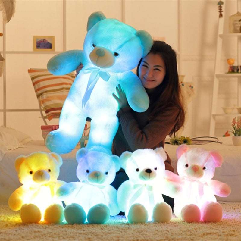 Kawaii Glowing Teddy Bear Plushies Wakaii