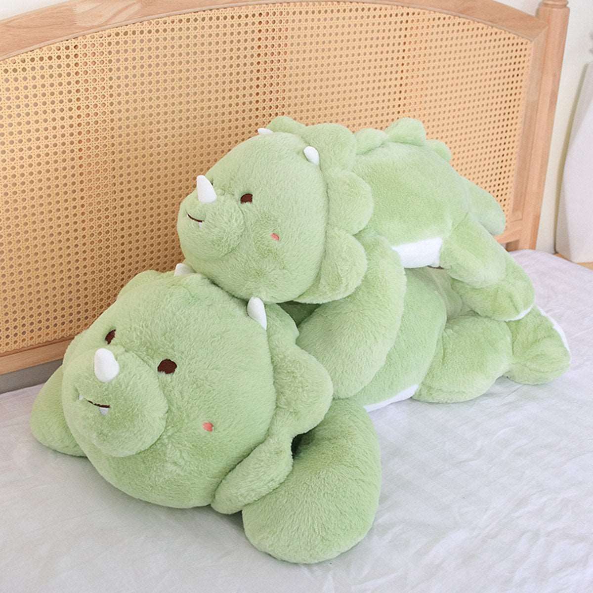 Kawaii Green Dinosaur Plushie