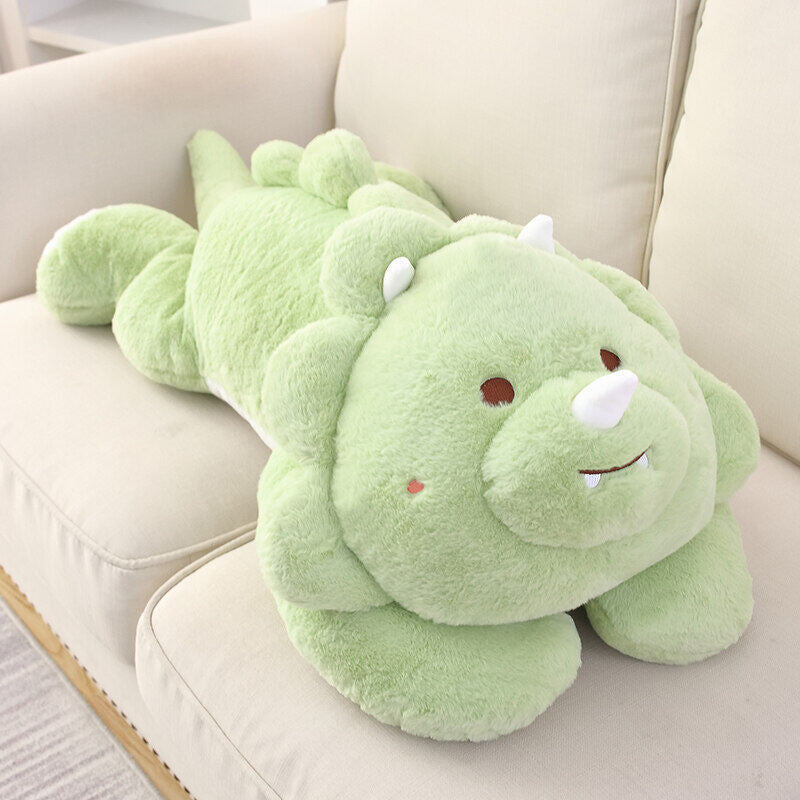 Kawaii Green Dinosaur Plushie Wakaii