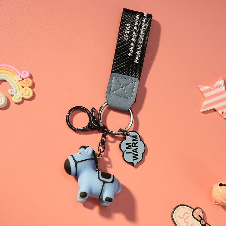 Thread Printing Wristband Bag Pendant Creative Lovers Grassland Animals Wakaii